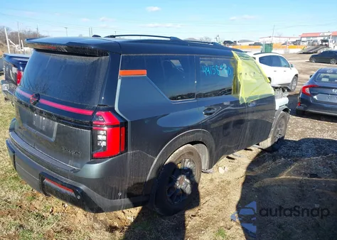 2025 Nissan Armada Pro-4X 4Wd z USA, uszkodzony, nr VIN JN8AY3DE0S9400440